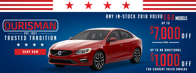 Up to $7,000 off Any In-Stock 2018 Volvo S60 Models