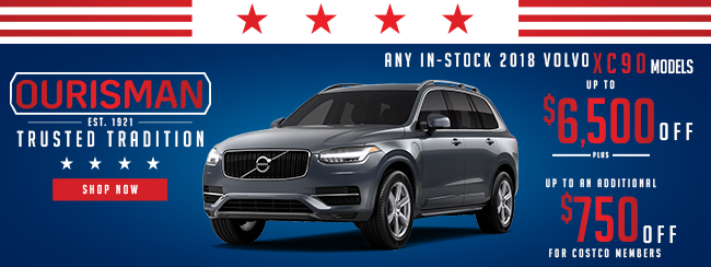 Up to $6,500 Off Any In Stock 2018 XC90 Models