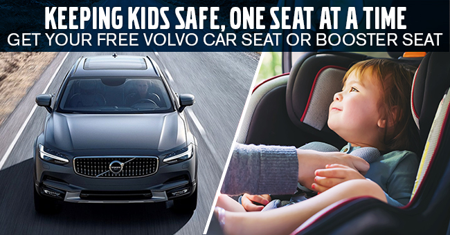 Get Your Free Volvo Car Seat or Booster Seat at Ourisman Volvo Cars of Frederick