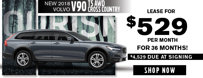New 2018 Volvo V90 T5 AWD Cross Country