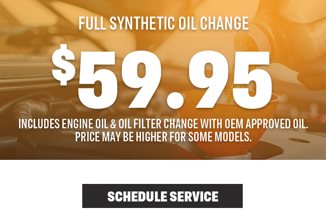 Full Synthetic oil change