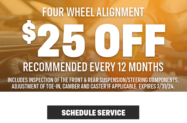 4 wheel alignment