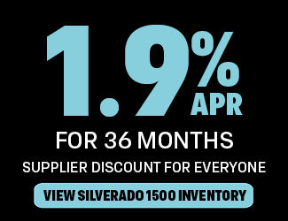 2026 Silverado 1500 RST offer