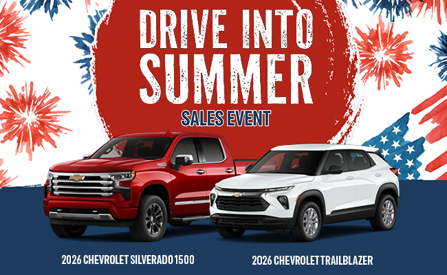 Drive into Summer Sales Event