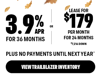 2026 Chevy Trailblazer LT offer