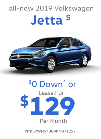 all-new 2019 Volkswagen Jetta S