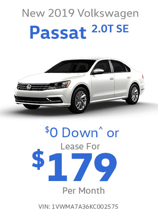 New 2019 Volkswagen Passat 2.0T SE