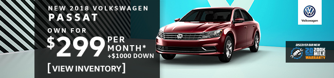 New 2018 Volkswagen Passat