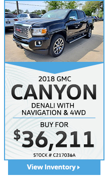 2018 GMC CANYON DENALI WITH NAVIGATION & 4WD