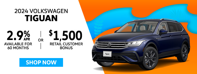 special apr offer on Volkswagen 2024 Tiguan