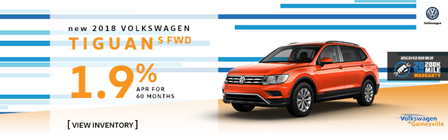 All-New 2018 Volkswagen Tiguan S FWD