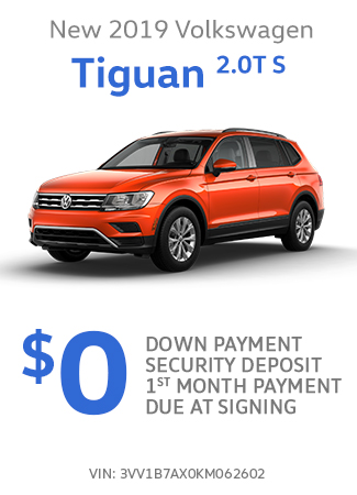 New 2019 Volkswagen Tiguan 2.0T S