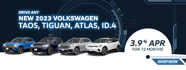 special offer on Volkswagen Tao, Tiguan, Atlas and ID.4