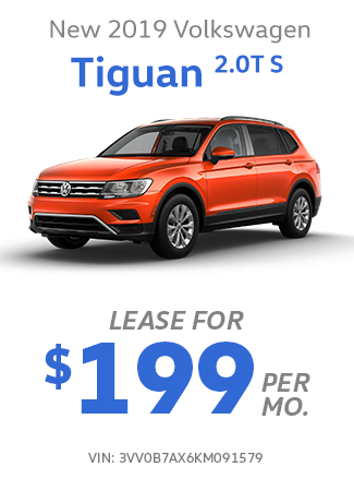 New 2019 Volkswagen Tiguan 2.0T S