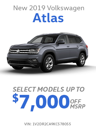 New 2019 Volkswagen Atlas