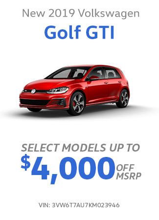 New 2019 Volkswagen Golf GTI