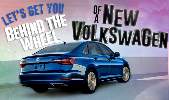 Let’s get You Behind The Wheel of A New Volkswagen