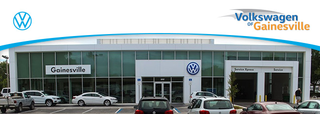 VW of Gainesville store front