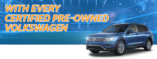 With every Certified Pre-Owned Volkswagen