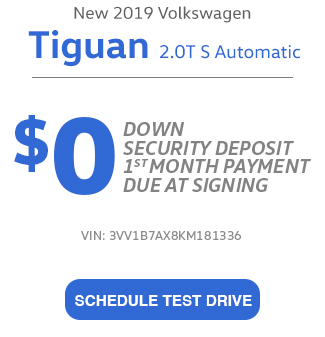 2019 VW Tiguan 2.0T S Automatic