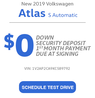 2019 VW Atlas S Automatic