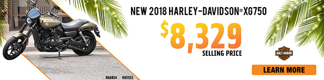 2018 HARLEY XG750