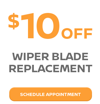 $10 off wiper blade replacement