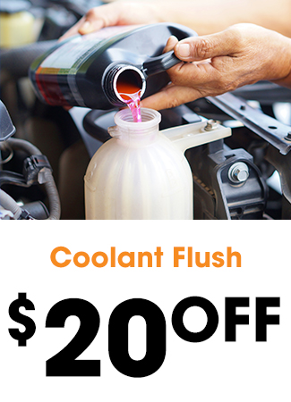 Coolant Flush Coupon