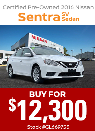 Certifiend Pre-Owned 2016 Nissan Sentra