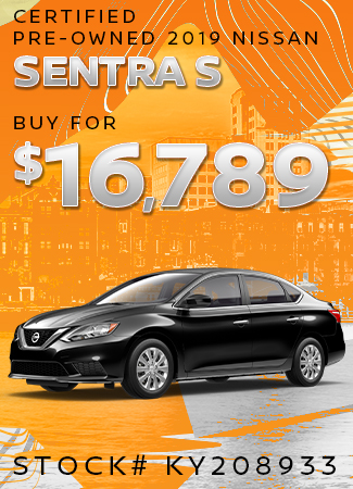 Preowned 2019 Nissan Sentra S