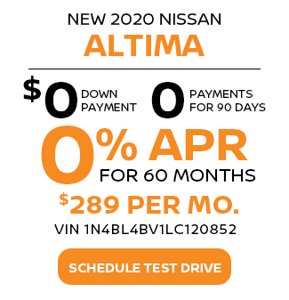 New 2019 Nissan Altima
