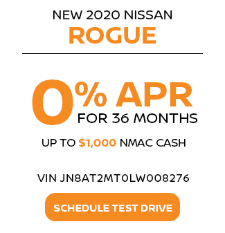 New 2020 Nissan Rogue