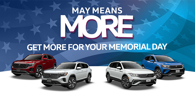 May means more - get more for your Memorial Day