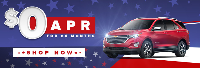 0% APR for 84 Months