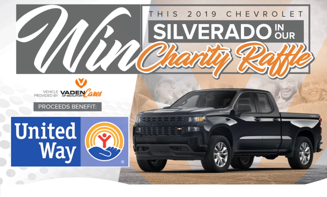 WIN a Chevrolet Silverado!