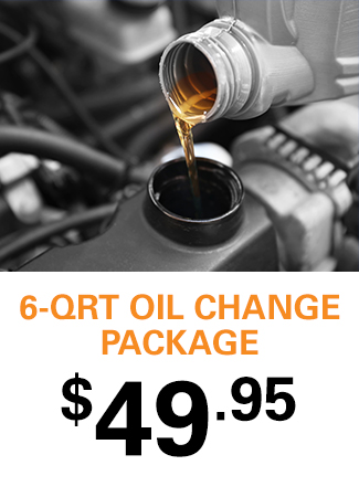 Oil Change Package Coupon