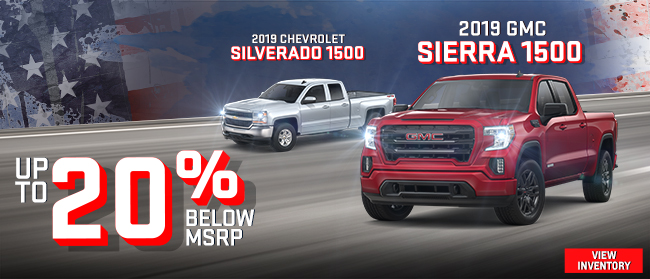 2019 GMC Sierra 1500 & 2019 Chevrolet Silverado