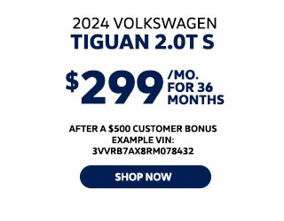 Volkswagen Tiguan special offer