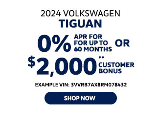 Volkswagen Tiguan special offer