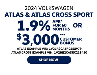 Volkswagen Atlas 2.0 SE special offer