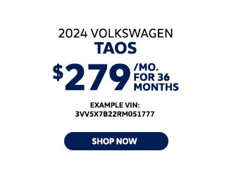 Volkswagen Taos special offer