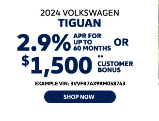 Volkswagen Tiguan special offer