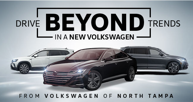 Drive Beyond trends in a new Volkswagen