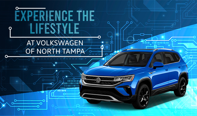 3 Volkswagen vehicles at VW of North Tampa