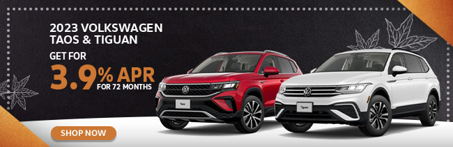 2023 Volkswagen Tiguan S and VW Taos