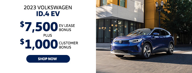 Volkswagen ID.4 EV special leasing offers and bonus cash