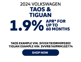 2024 Volkswagen Tiguan and Taos