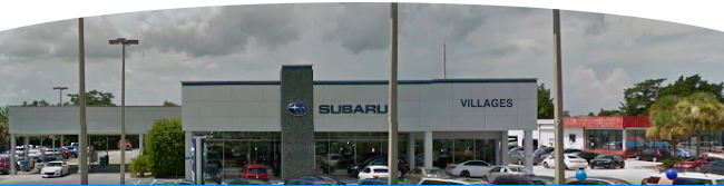 Store Front of Villages Subaru