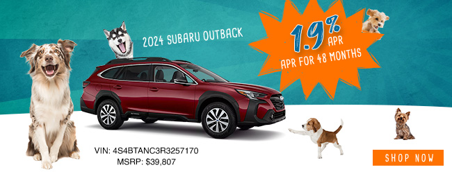 Subaru Outback and WRX offers