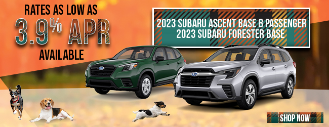 2024 APR offer on Subaru Ascent and Forester